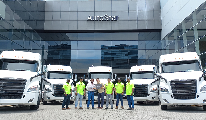 AutoStar le da la Bienvenida a Gaviria Investment Corporation a la familia Freightliner 